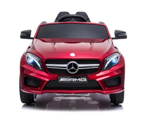Masinuta electrica cu roti din cauciuc Mercedes GLA45 Editie limitata Painting Red