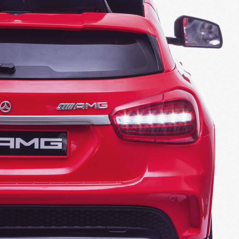 Masinuta electrica cu roti din cauciuc Mercedes GLA45 Editie limitata Painting Red - 3