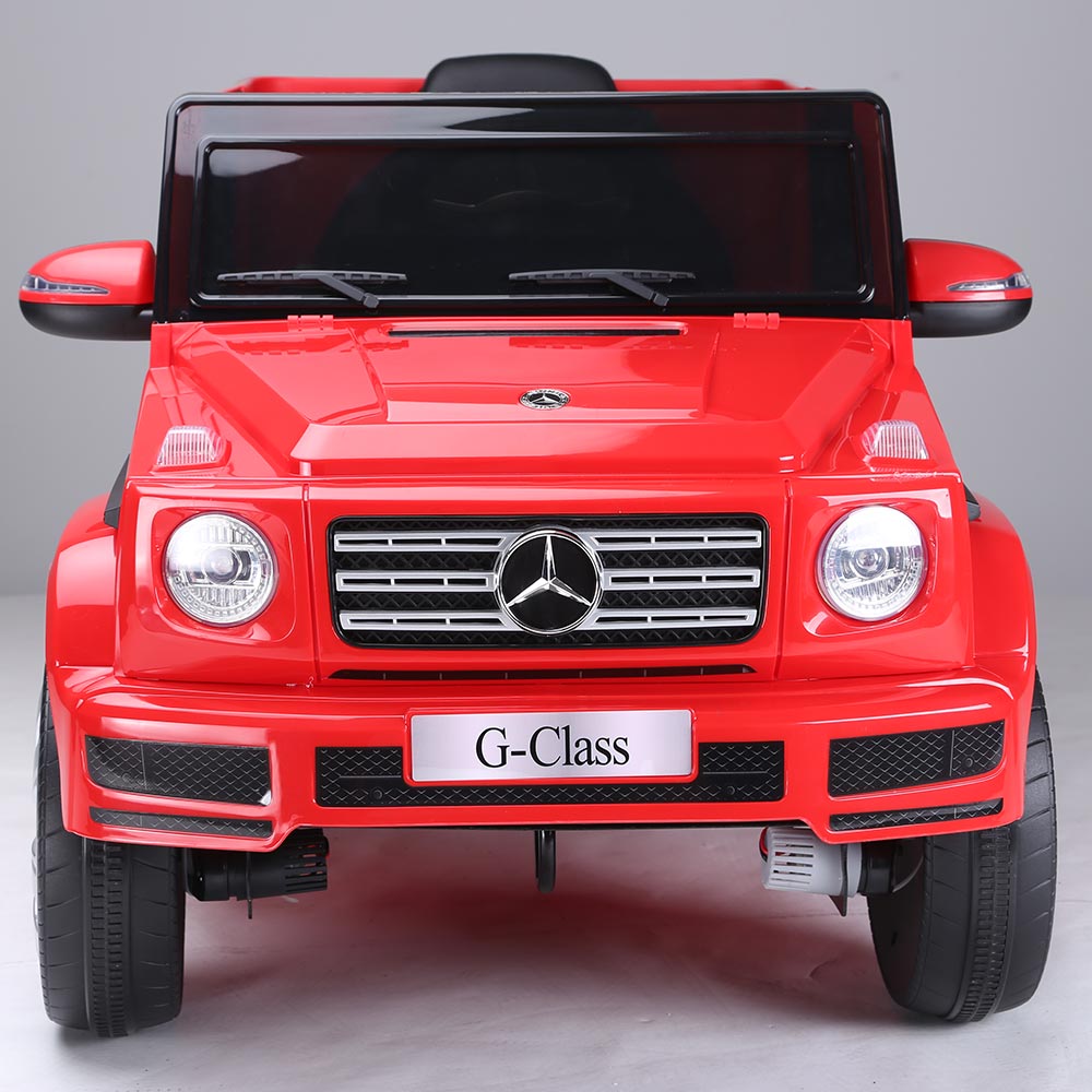 Masinuta electrica pentru copii Mercedes G500 rosu - 6