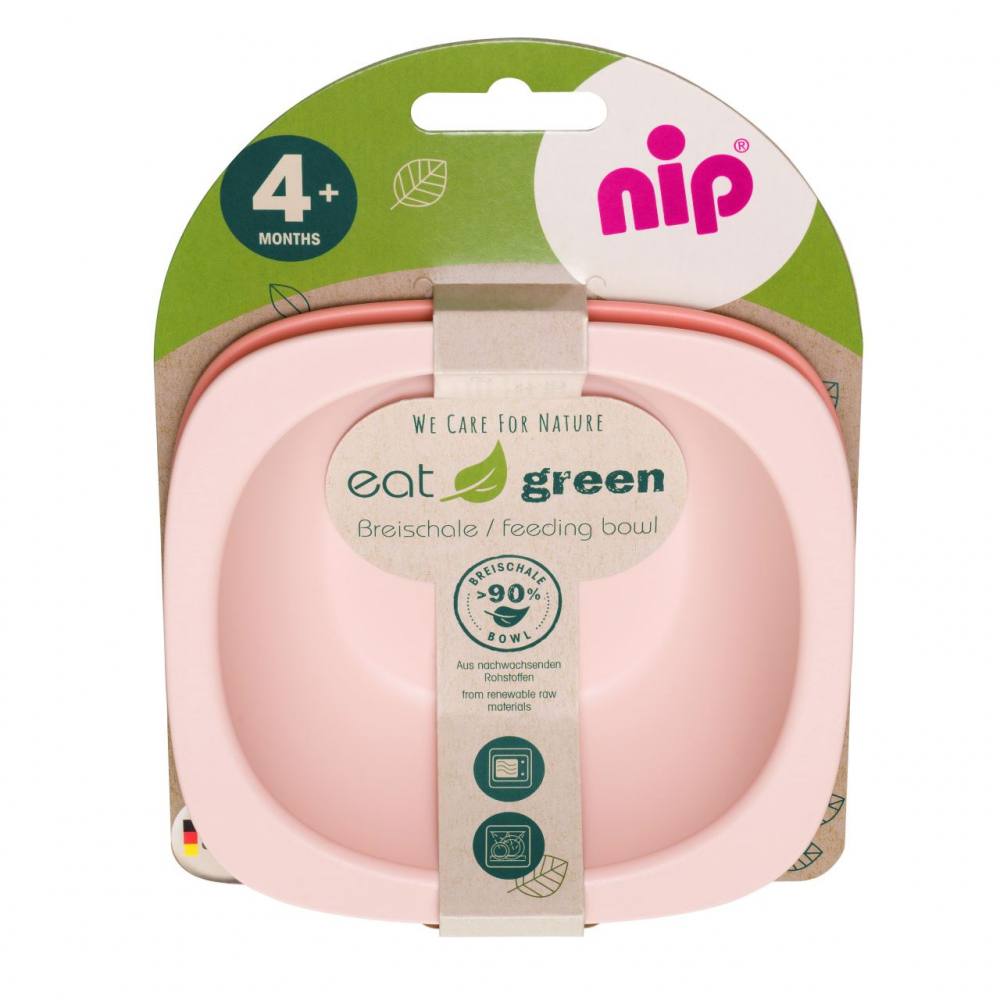 Set 2 castroane pentru mancarea copiilor nip Eat Green 37065 - 1 | YEO