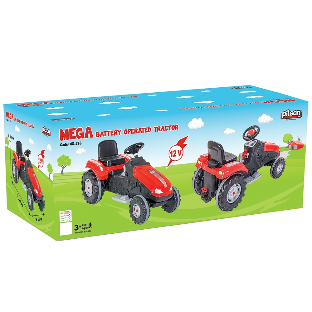 Tractor electric Pilsan Mega Red - 1