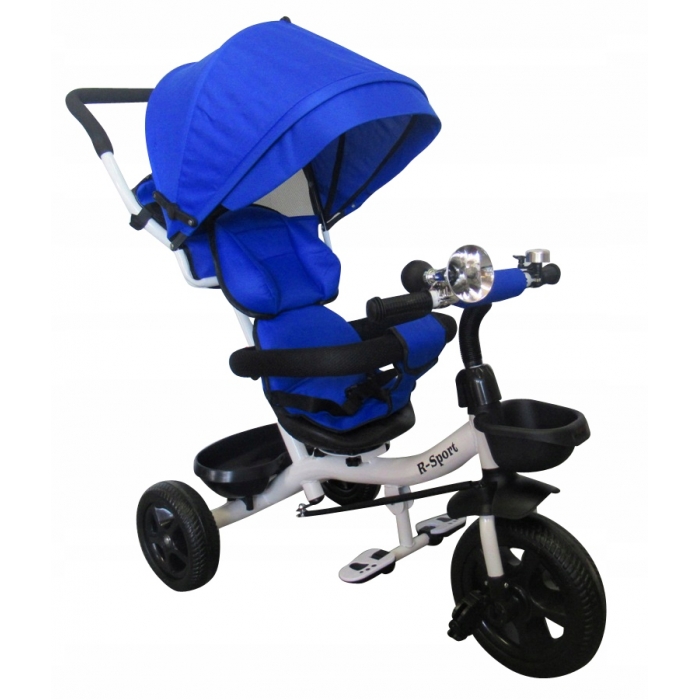 Tricicleta cu pedale 3 in 1 R-Sport T4 albastru La Plimbare 2023-09-21