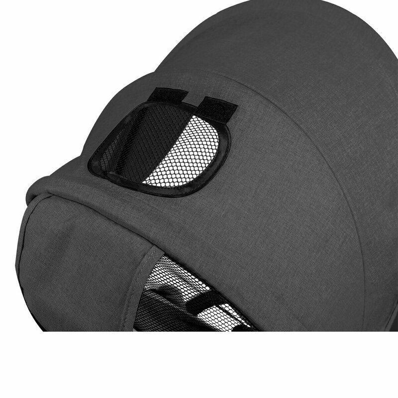 Poze Tricicleta Haari scaun reversibil rotire 360 grade ultrapliabila Gri Lionelo cu suport pentru picioare pana la 25 kg, cu control al directiei si 2 frane pe axul din spate nichiduta.ro 