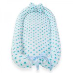 Baby nest din Cocos Stars Turquoise