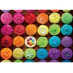 Puzzle 1000 piese Cupcake Rainbow