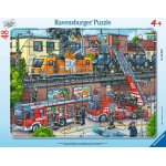Puzzle 40 piese Misiune de salvare pompieri