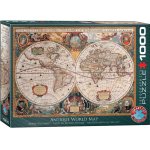 Puzzle Eurographics Antique World Map 1000 piese