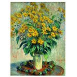 Puzzle Eurographics Claude Monet: Gartenkurbis Blumen 1000 piese
