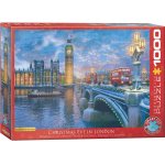 Puzzle Eurographics Dominic Davison: Christmas Eve in London 1000 piese