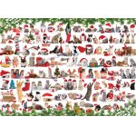 Puzzle Eurographics Holiday Cats 1000 piese