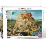 Puzzle Eurographics Pieter Bruegel: The Tower of Babel 1000 piese
