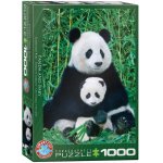 Puzzle Eurographics The Panda family 1000 piese