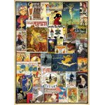Puzzle Eurographics Vintage Bicycle Posters 1000 piese