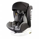 Scaun auto Bastiaan rotativ 360 grade cu Isofix 0-36 kg Grey