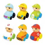 Set 6 jucarii de baie Masinute Vroom Vroom Escabbo 37019