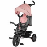 Tricicleta multifunctionala cu sezut reversibil, pliabila Haari Bubblegum