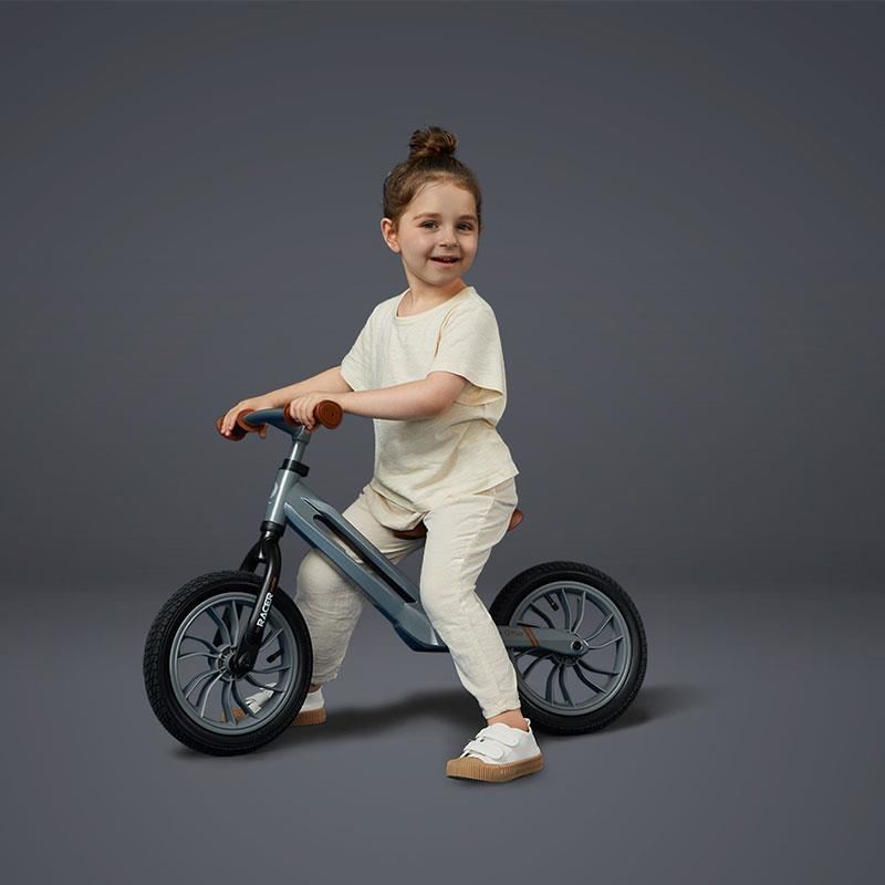 Bicicleta fara pedale Balance bike Qplay Racer Negru - 2