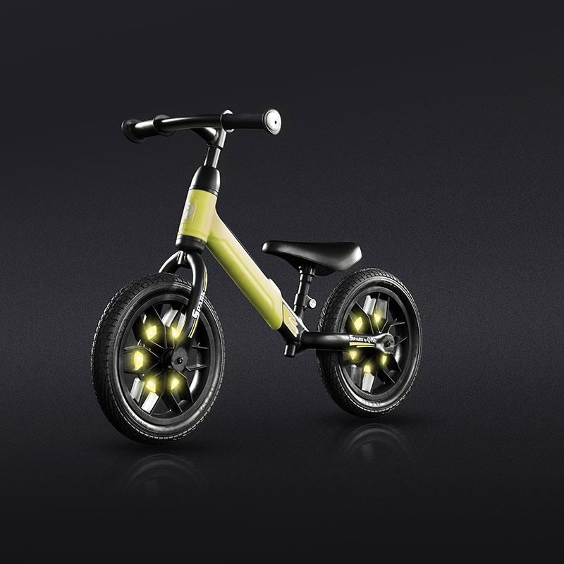 Bicicleta fara pedale Balance bike QPlay Spark Verde - 2
