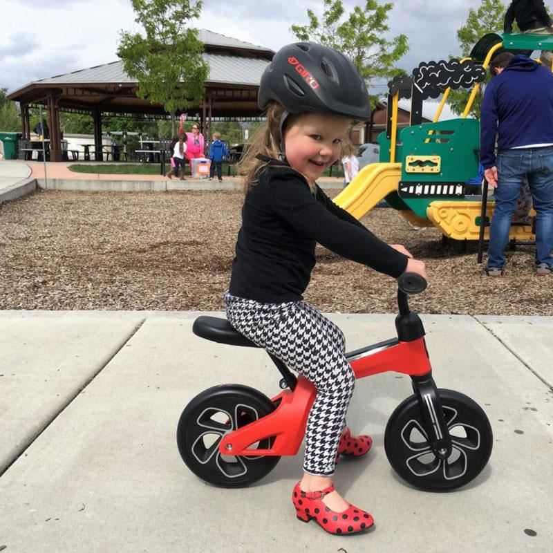 Bicicleta fara pedale Balance bike Qplay Tech Negru - 6