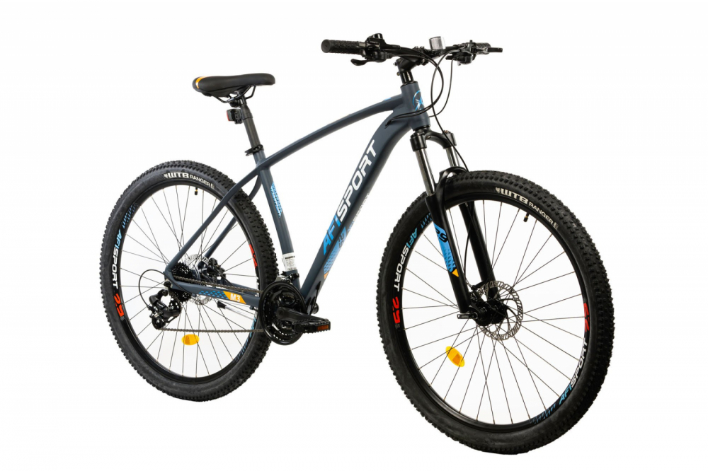 Bicicleta Mtb Afisport M3 gri 29 inch 457 mm Biciclete copii imagine 2022