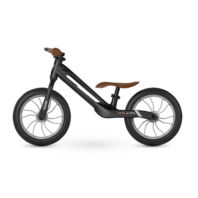 Bicicleta fara pedale Balance bike Qplay Racer Negru - 3