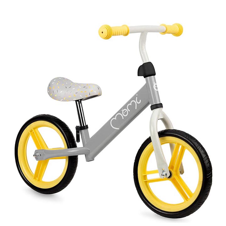Bicicleta fara pedale Nash Momi Yellow - 3