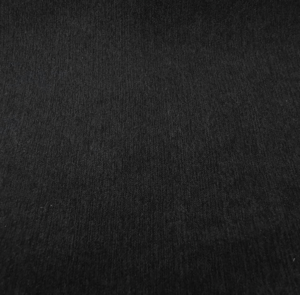 Fotoliu Pufrelax taburet cub gama Premium Eerie Black cu husa detasabila textila umplut cu perle polistiren Black