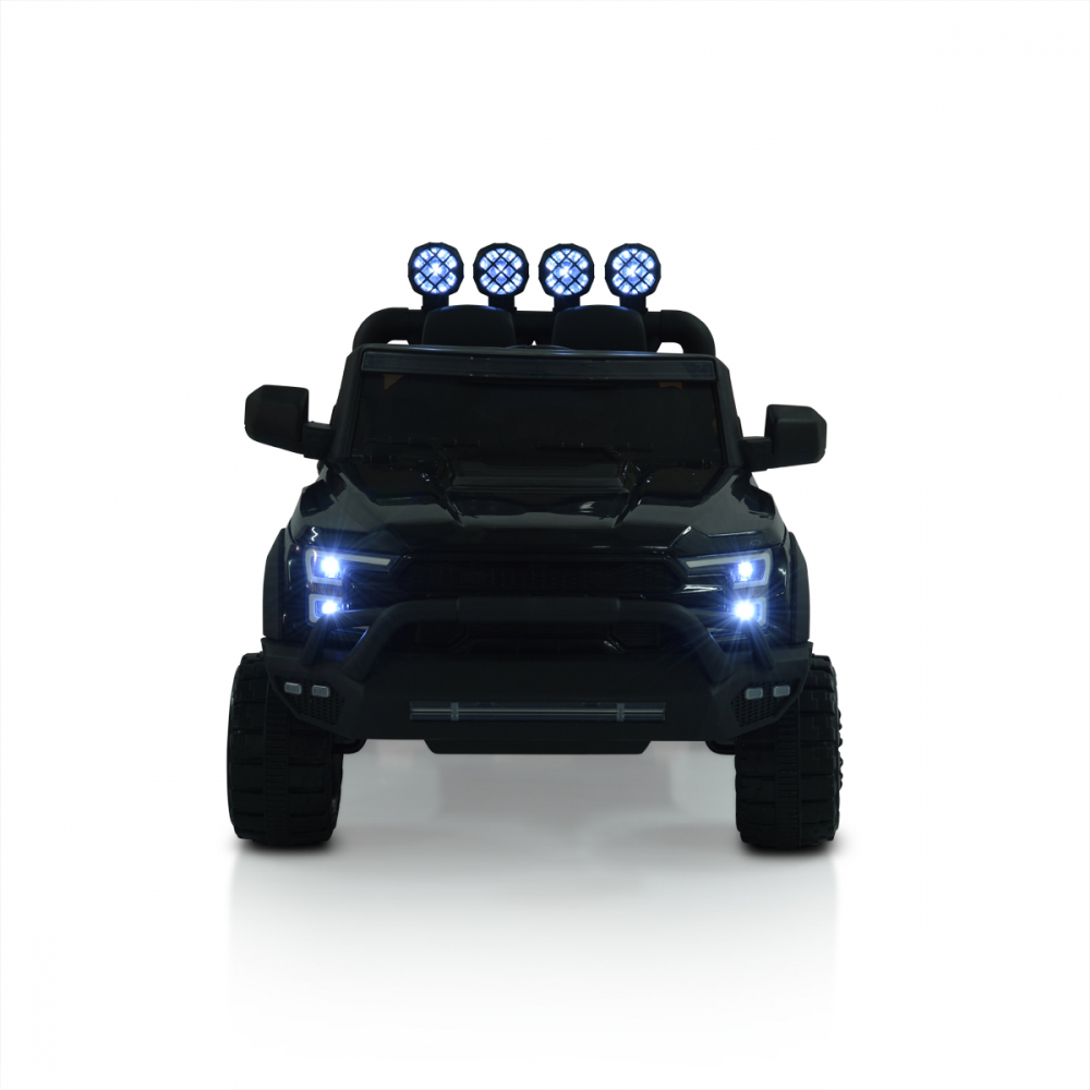 Masinuta electrica 12V cu doua locuri Viking Black - 2