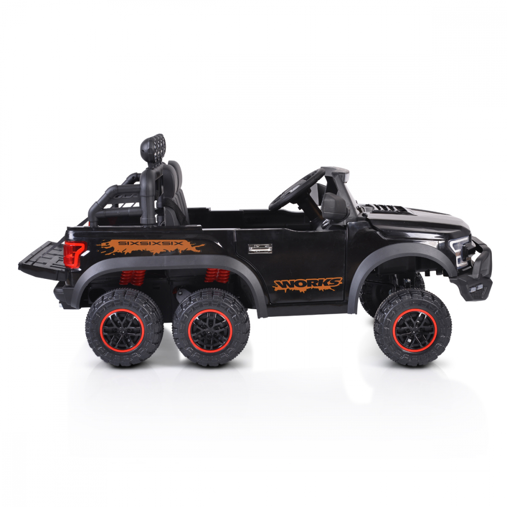 Masinuta electrica 12V cu doua locuri Viking Black - 3