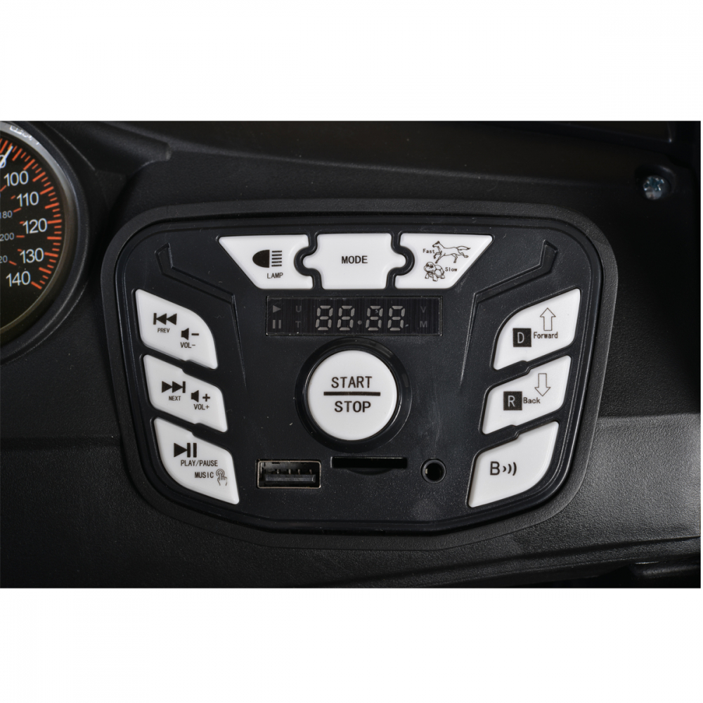 Masinuta electrica 12V cu doua locuri Viking Black - 8