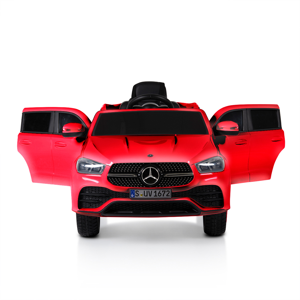 Masinuta electrica cu telecomanda si roti EVA Mercedes Benz GLE450 Red - 3