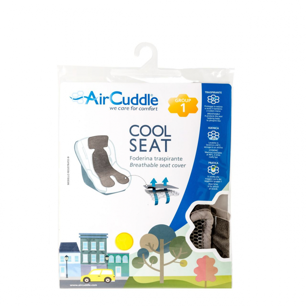 Protectie antitranspiratie scaun auto grupa 1 AirCuddle Cool Seat Nut GR 1 CS-1-NUT - 2