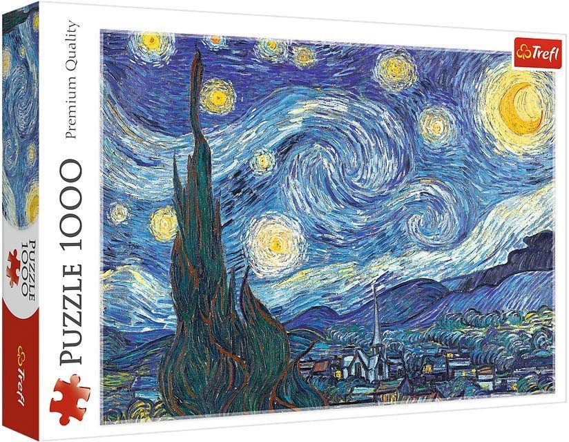 Puzzle Trefl Vincent Van Gogh: The Starry Night 1000 piese