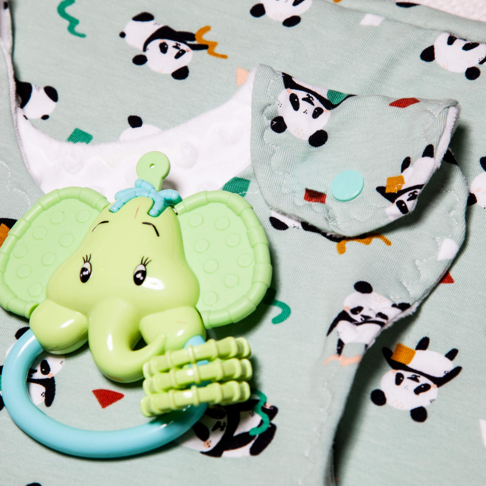 Sac de dormit Mint Panda 80 cm Camera imagine noua responsabilitatesociala.ro