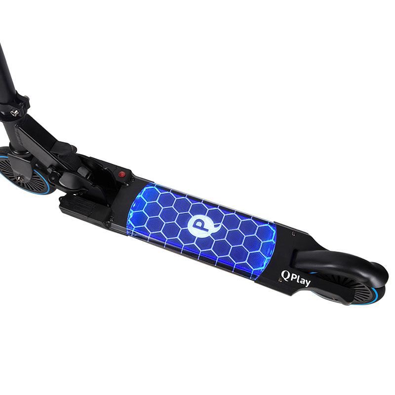 Trotineta led QPlay Honeycomb Albastru - 1 | YEO