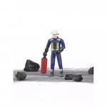 Figurina pompier cu accesorii Bruder