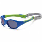 Ochelari de soare pentru copii 3-6 ani Flex Blue Lime