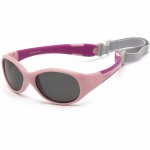Ochelari de soare pentru copii 0-3 ani Flex Pink Sachet Orchid