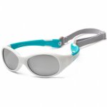Ochelari de soare pentru copii Flex White Aqua 3-6 ani