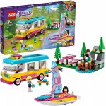 Lego Friends furgoneta de camping si barca cu panze