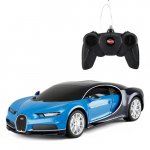 Masinuta cu telecomanda Bugatti Chiron albastru scara 1:24