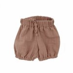 Pantaloni scurti bufanti de vara Too pentru copii din muselina Candy Pink 12-24 luni