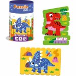 Set puzzle-uri din betisoare Dinozauri 16 piese Roter Kafer