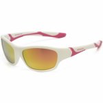 Ochelari de soare pentru copii White Hot Pink Sport 3-8 ani