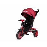 Tricicleta multifunctionala 4 in 1 Speedy Air scaun rotativ Red & Black