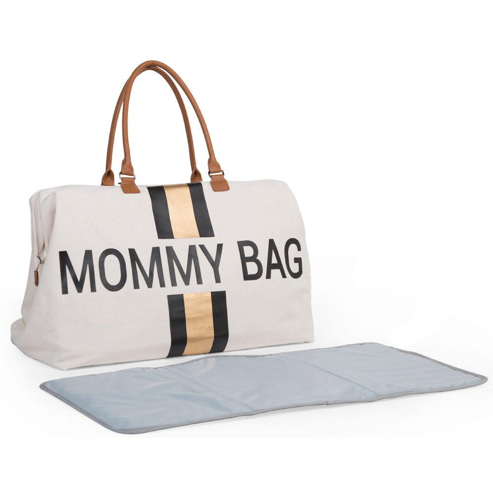 Geanta de infasat Childhome Mommy Bag Ivoire - 2