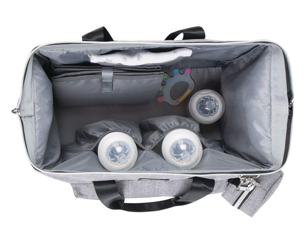 Geanta multifunctionala pentru carucior kikkaboo maxi blue