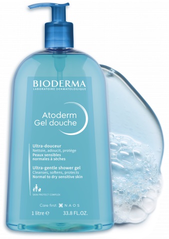 Gel de dus Bioderma Atoderm pentru piele normala/sensibila 1000 ml