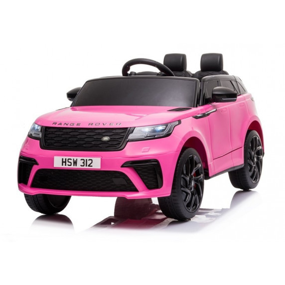 Masinuta electrica cu scaun de piele Range Rover Velar Pink LAND ROVER imagine noua