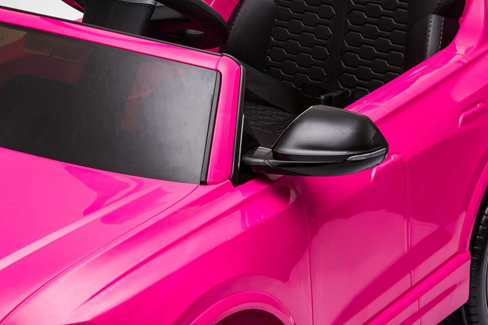 Masinuta electrica cu roti din cauciuc Audi RS Q8 Pink - 8